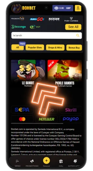 Find Le Bandit slot game
