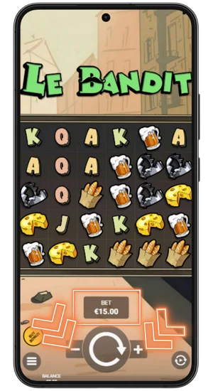 Select your bet amount