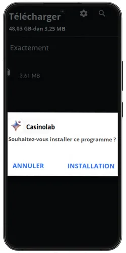 Finaliser l'installation