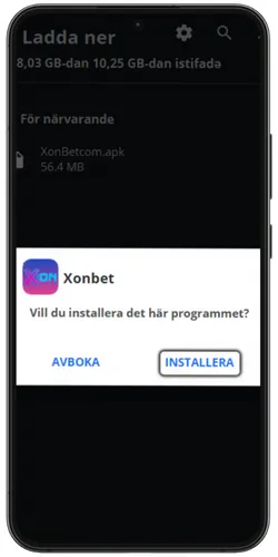 Slutför installationen