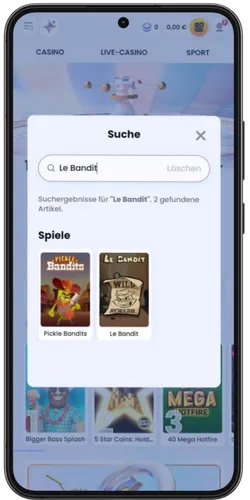 Spiel finden